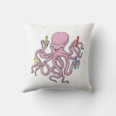 クレヨン入りタコ クッション (裏面)