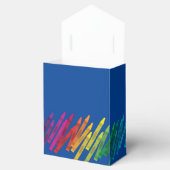 クレヨン子供の誕生日パーティーアートカワイイカラフル フェイバーボックス (オープン)