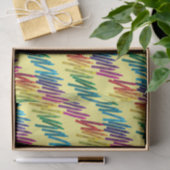 クレヨン子供の誕生日パーティーアートカワイイカラフル 薄葉紙 (ギフト)