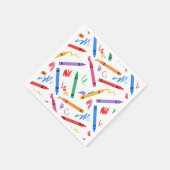 クレヨン学校 スタンダードカクテルナプキン (角)