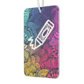 クレヨン書グラフィック カーエアーフレッシュナー (左)