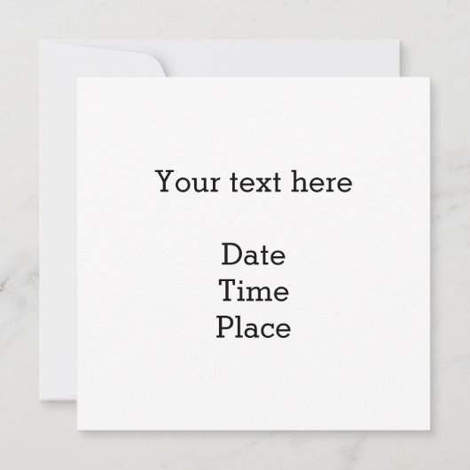 クレヨン枠 招待状 (裏面)