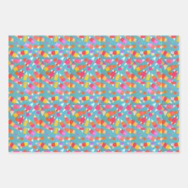 クレヨン爆発 ラッピングペーパーシート