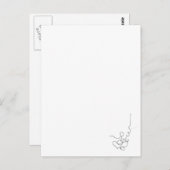 クレヨン紙 ポストカード (正面/裏面)