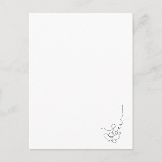 クレヨン紙 ポストカード (正面)