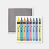 クレヨン線 マグネット (正面/裏面)