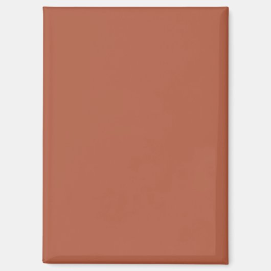 クレヨン色ブラウン磁石；選択スタイル マグネット (正面)