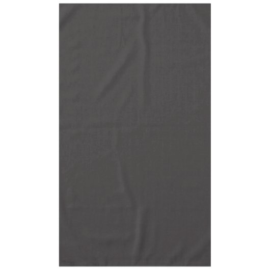 クレヨン色ブラックテーブルクロス60"x 104" テーブルクロス (正面)