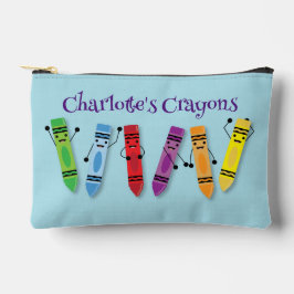 クレヨン袋 アクセサリーポーチ