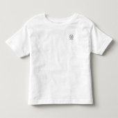 クレヨン風バックスデアアート トドラーTシャツ (正面)