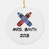 クレヨン セラミックオーナメント (裏面)