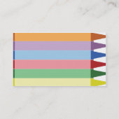 クレヨン-ビジネス 名刺 (裏面)