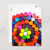 クレヨン ポストカード (正面/裏面)