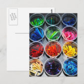 クレヨン ポストカード (正面/裏面)