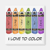 クレヨン マグネット (正面)