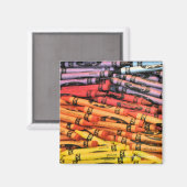 クレヨン マグネット (正面/裏面)