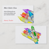 クレヨン 名刺 (正面/裏面)