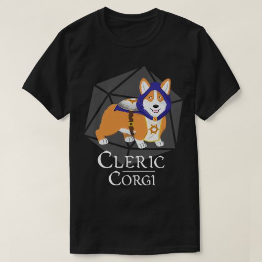 クレリカルコルギ Tシャツ (デザイン正面)