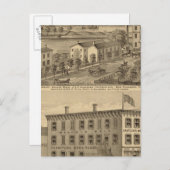 クレルモントウーレンミルズ ポストカード (正面/裏面)