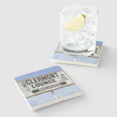 クレルモントラウンジアトランタクレルモントラウンジ ストーンコースター (横)