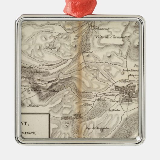 クレルモン山脈 メタルオーナメント (正面)
