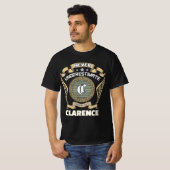 クレレンスの力を過小評価するな Tシャツ (正面フル)