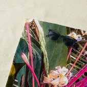 クレロデンドラムスターバスト花ビーチタオル ビーチタオル (インサイチュ)