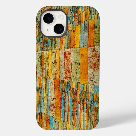クレーの「幹線道路と脇道」 Case-Mate iPhoneケース (裏面)