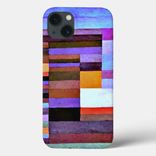 クレーの「火の夕べ」 Case-Mate iPhoneケース (裏面)