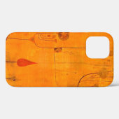 クレーの「赤い背景の果物」 Case-Mate iPhoneケース (裏面 (横))