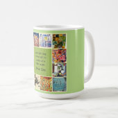 クレーカラフルコラージュ コーヒーマグカップ (正面右)