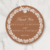 クレースペインのタラベラ結婚タイル輪 フェイバータグ (裏面)