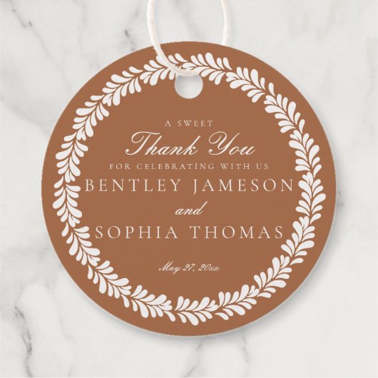 クレースペインのタラベラ結婚タイル輪 フェイバータグ (裏面)