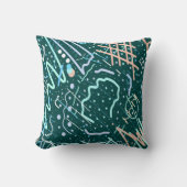 クレーターと彗星 クッション (正面)