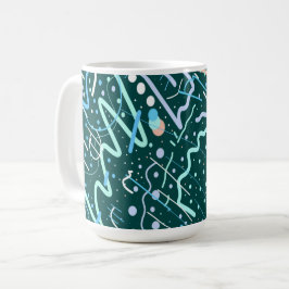 クレーターと彗星 コーヒーマグカップ