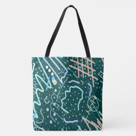 クレーターと彗星 トートバッグ