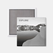 クレータースノードリフト、探索 マグネット (正面/裏面)