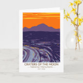 クレーターズ・オブ・ザ・ムーン カード (黄色い花)