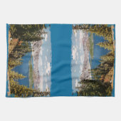 クレーターレイクオレゴン キッチンタオル (横)