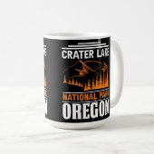 クレーターレイクオレゴン コーヒーマグカップ (正面右)