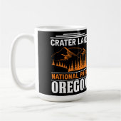 クレーターレイクオレゴン コーヒーマグカップ (左)