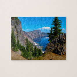 クレーターレイクオレゴン ジグソーパズル