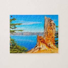 クレーターレイクオレゴン ジグソーパズル