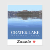 クレーターレイクステッカー、国立公園デカール シール (シート)