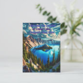 クレーターレイクズセレーヌモーニングライト ポストカード (スタンド正面)