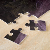 クレーターレイクナショナルパークオレゴンアットサンセット ジグソーパズル (側面)