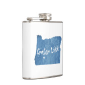 クレーターレイクナショナルパークオレゴンウッドグレイン フラスク (右)