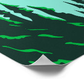 クレーターレイクナショナルパークオレゴンヴィンテージ ポスター (角)