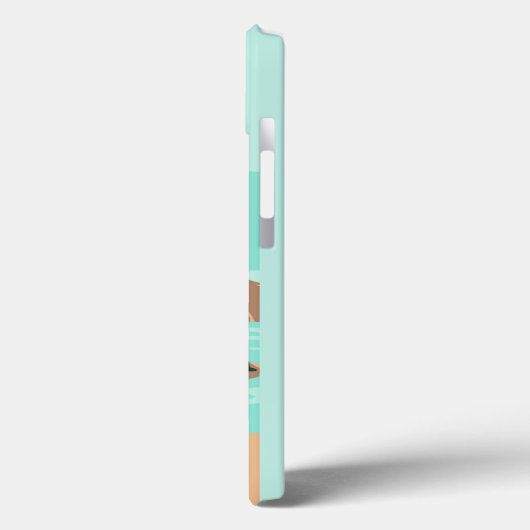 クレーターレイクナショナルパークオレゴンヴィンテージ Case-Mate iPhoneケース (裏面 / 左)