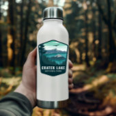 クレーターレイクナショナルパークオレゴン |ダイカットのシール シール